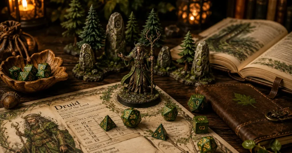 700+ DRUID NAMES 6 DnD druid names — tabletop RPG druid character with nature magic