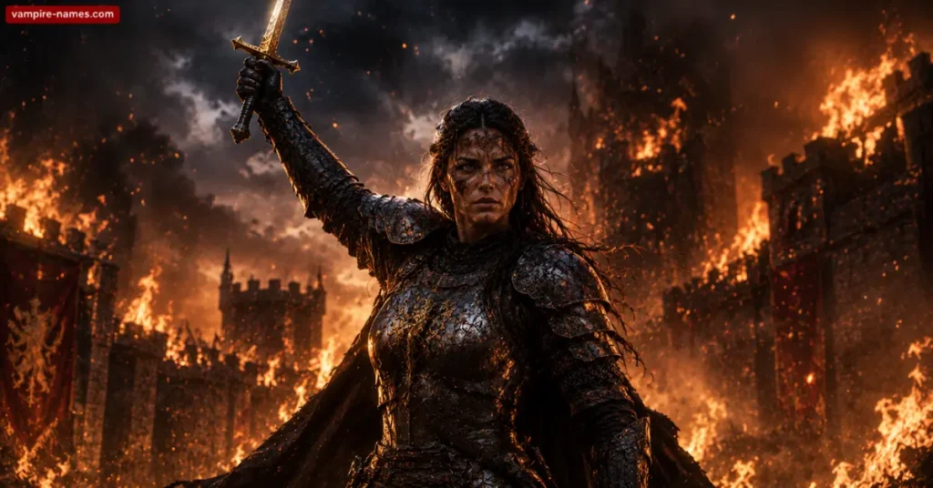 800+ Warrior Names with Meanings 4 female warrior names — powerful female warrior fantasy character art