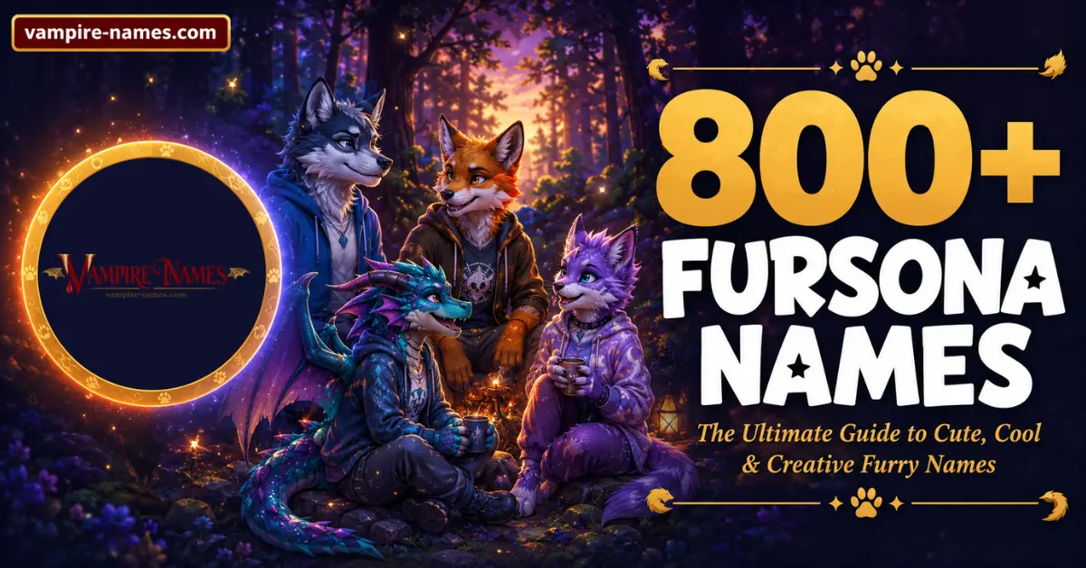 800+ Fursona Names with Meanings 1 800+ fursona names with meanings โ cute, cool and creative furry names guide featured image
