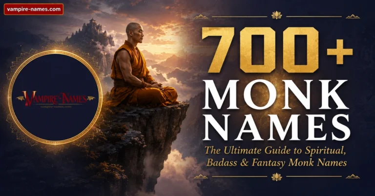 700+ monk names with meanings — spiritual, badass and fantasy monk names guide featured image