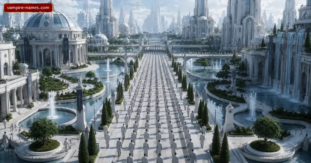 700+ UTOPIA NAMES 4 Dark utopia names โ perfect city where everyone moves identically, individuality absent