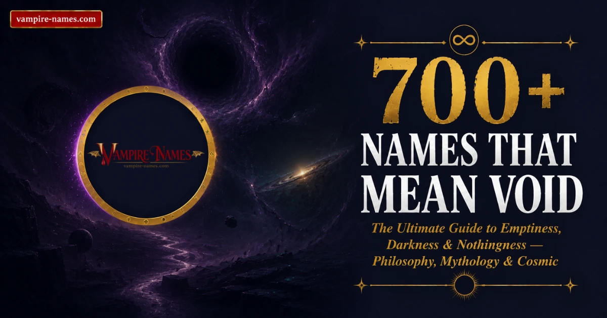 700+ Names That Mean Void 1 700+ names that mean void โ ultimate guide to emptiness darkness and nothingness names philosophy mythology cosmic featured image