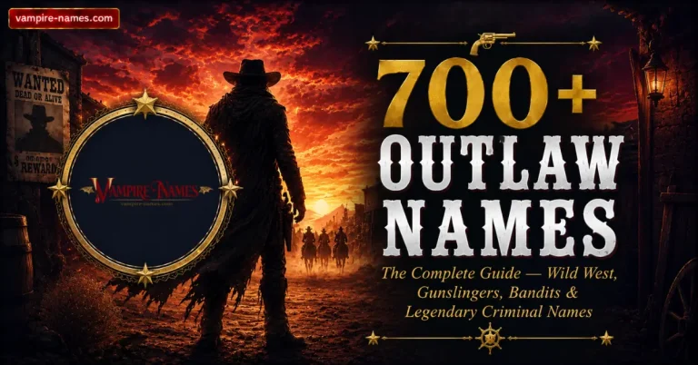 700+ OUTLAW NAMES 7 700+ outlaw names โ complete guide to wild west gunslinger bandit and legendary criminal names featured image