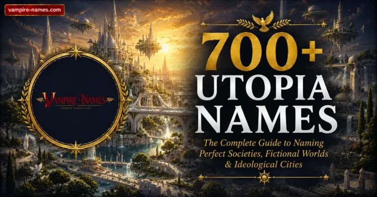 700+ UTOPIA NAMES 3 700+ utopia names — complete guide to naming perfect societies fictional worlds and ideological cities featured image
